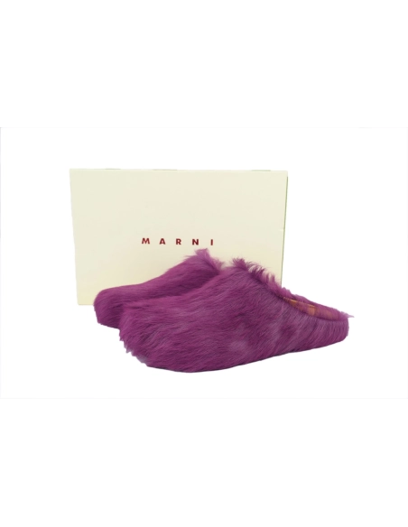 Marni Long-hair Calfskin Wine Red SBMS004601P412200C68