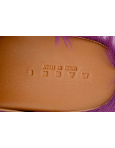 Marni Long-hair Calfskin Wine Red SBMS004601P412200C68