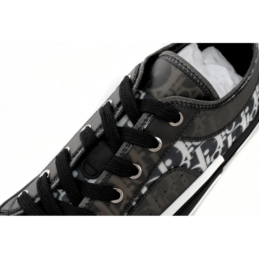 Dior B23 Low Top Canvas Oblique Black 3SN249YJP_H960