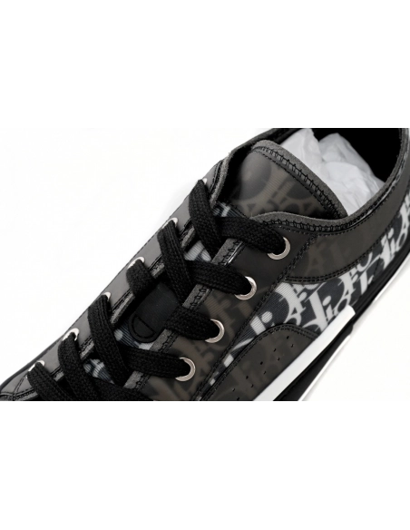 Dior B23 Low Top Canvas Oblique Black 3SN249YJP_H960