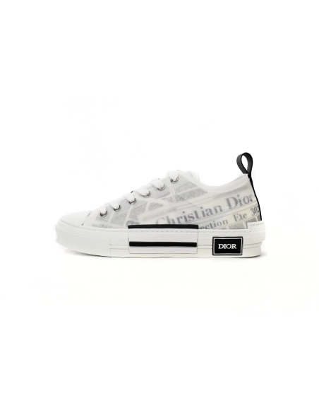 Dior B23 Low Top Daniel Asham Newspaper 3SN249YUO_H069