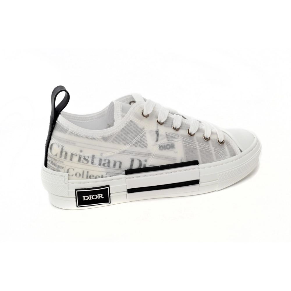 Dior B23 Low Top Daniel Asham Newspaper 3SN249YUO_H069
