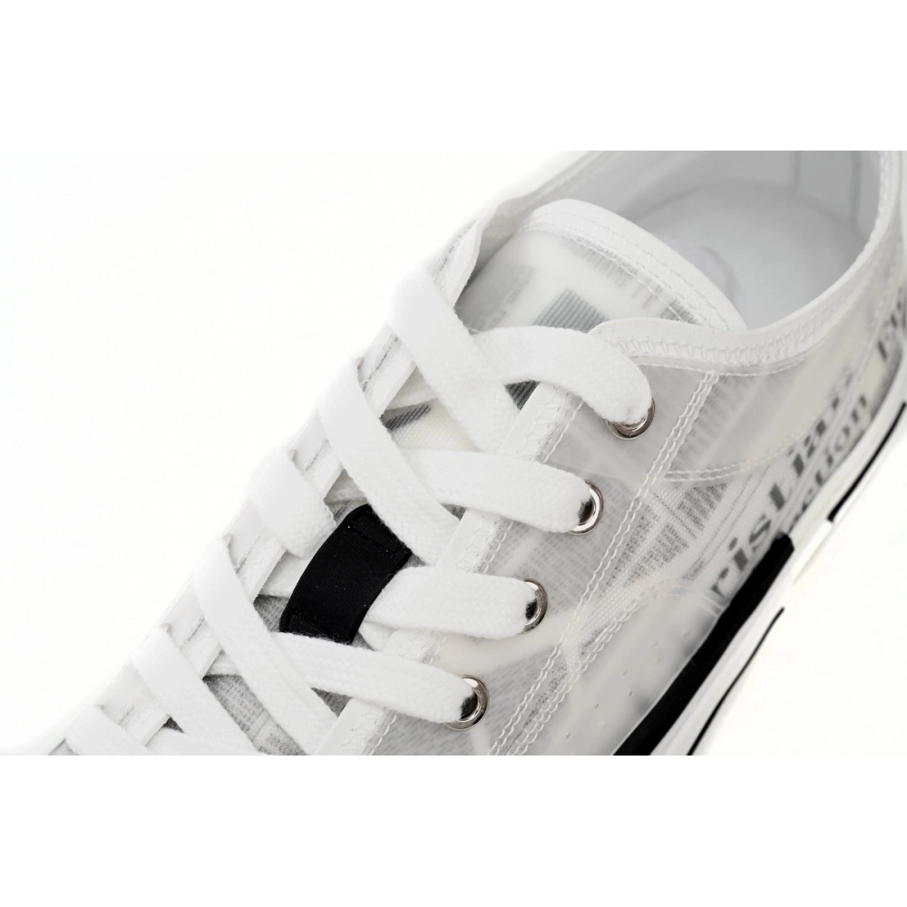Dior B23 Low Top Daniel Asham Newspaper 3SN249YUO_H069