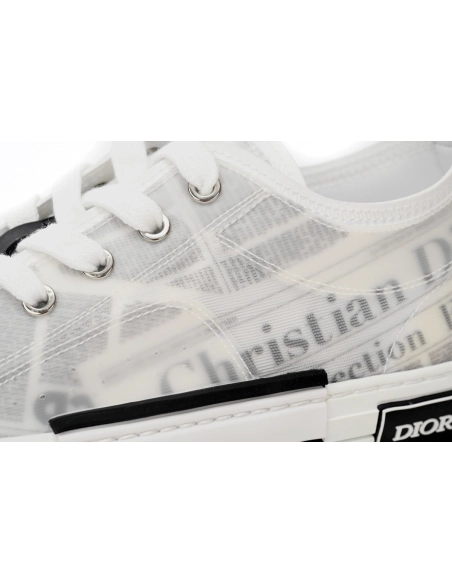 Dior B23 Low Top Daniel Asham Newspaper 3SN249YUO_H069