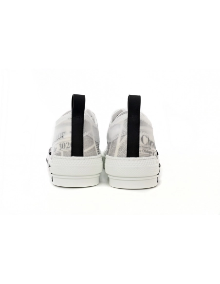 Dior B23 Low Top Daniel Asham Newspaper 3SN249YUO_H069
