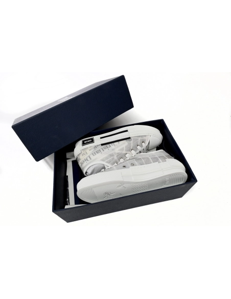 Dior B23 Low Top Daniel Asham Newspaper 3SN249YUO_H069