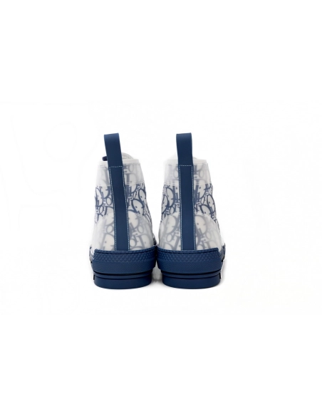 Dior B23 High Top Blue Oblique 3SH118YNT_H565