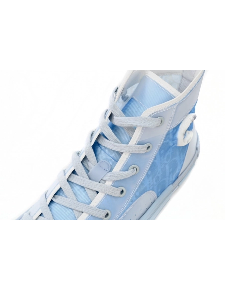 Dior B23 High Top Daniel Arsham Light Blue 3SH118YUP_H561