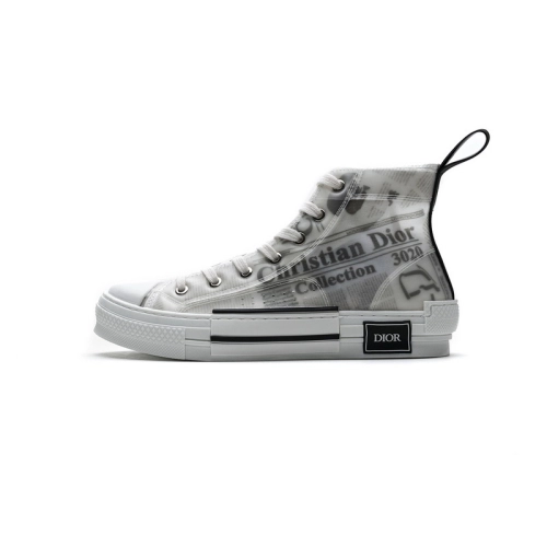 Dior B23 High Top Daniel Arsham Newspaper 3SH118YUO_H069