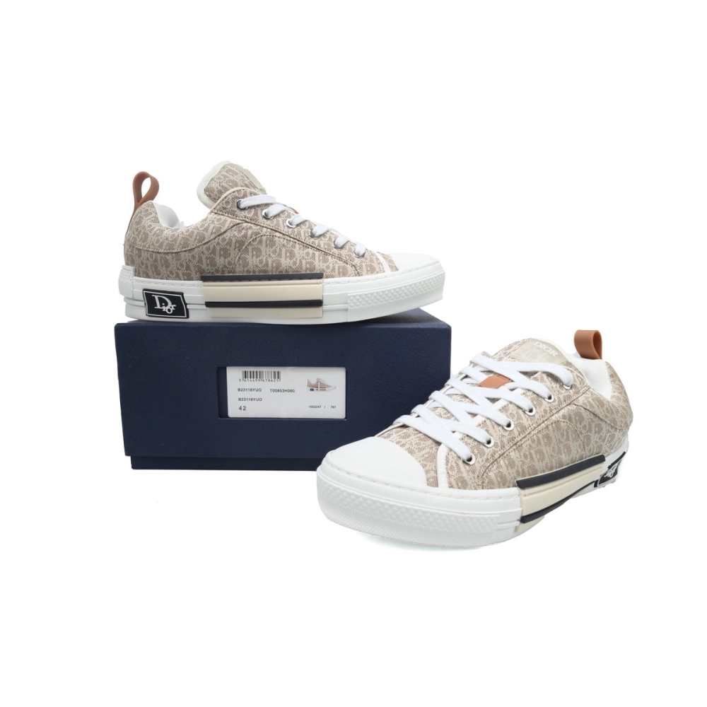 Dior B23 Low Top Red Oblique 3SN292ZUY_H100