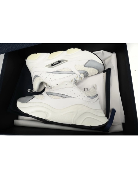 Dior B22 Triple White Silver 3SN231YJG_H000