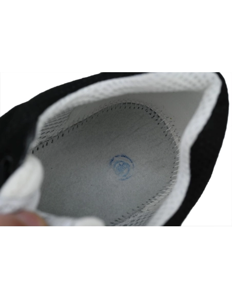 Chanel Fabric Laminated Low Top Sneakers Black