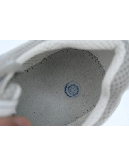 Chanel Fabric Laminated Low Top Sneakers Silver G39792 Y56368 K5452