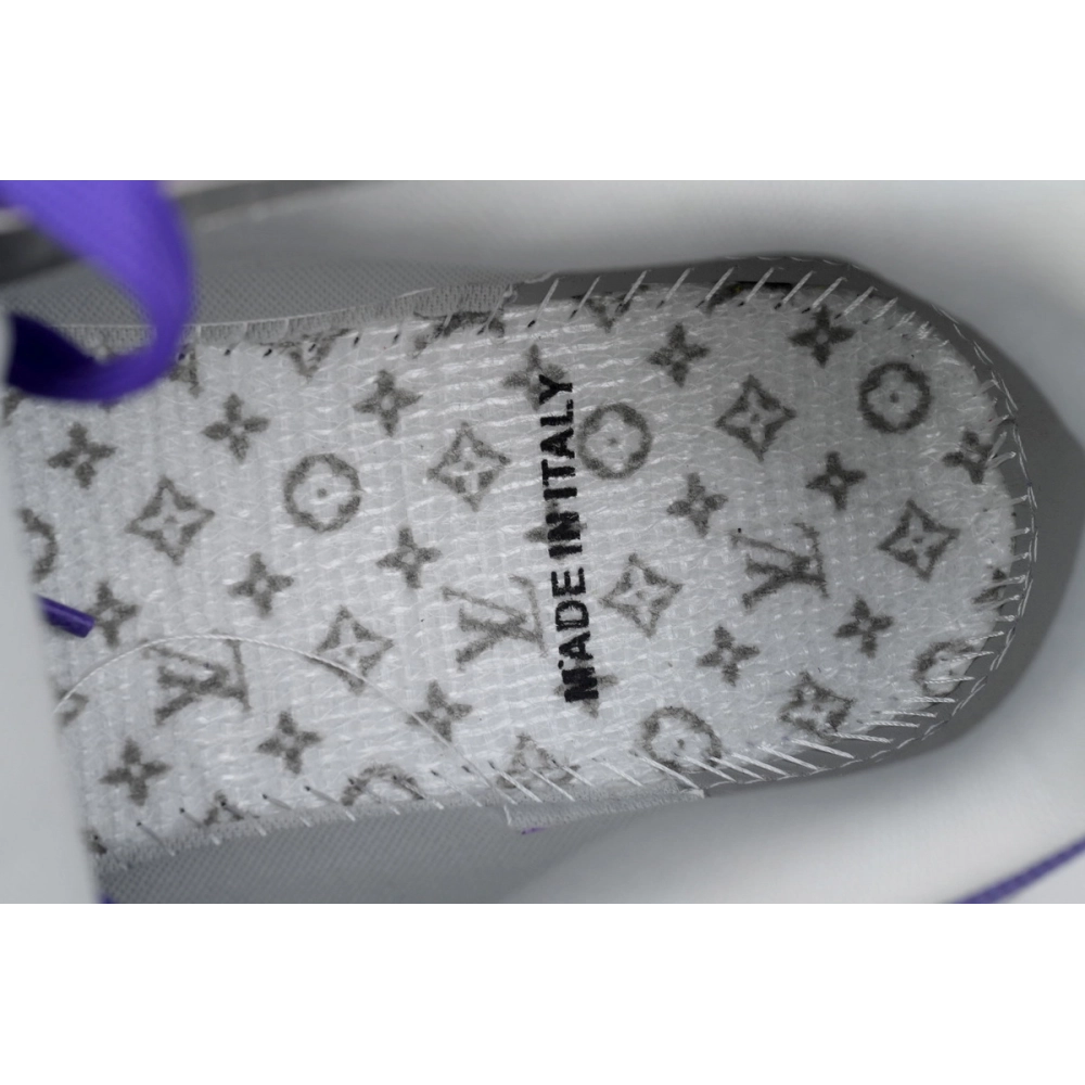 Louis Vuitton Trainer Purple Swarovksi Crystals 1ACR21
