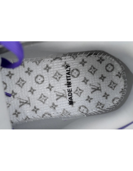Louis Vuitton Trainer Purple Swarovksi Crystals 1ACR21