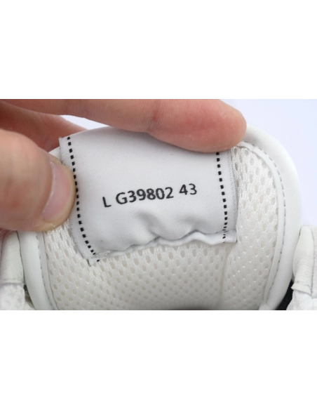 Chanel Suede Calfskin White Light Grey Low Top Sneakers