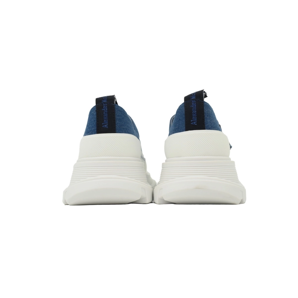 Alexander McQueen Womens Tread Slick Mary Jane In Tibetan Blue