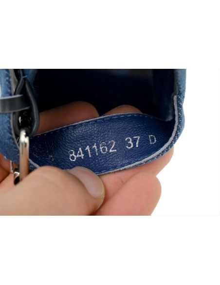 Alexander McQueen Womens Tread Slick Mary Jane In Tibetan Blue