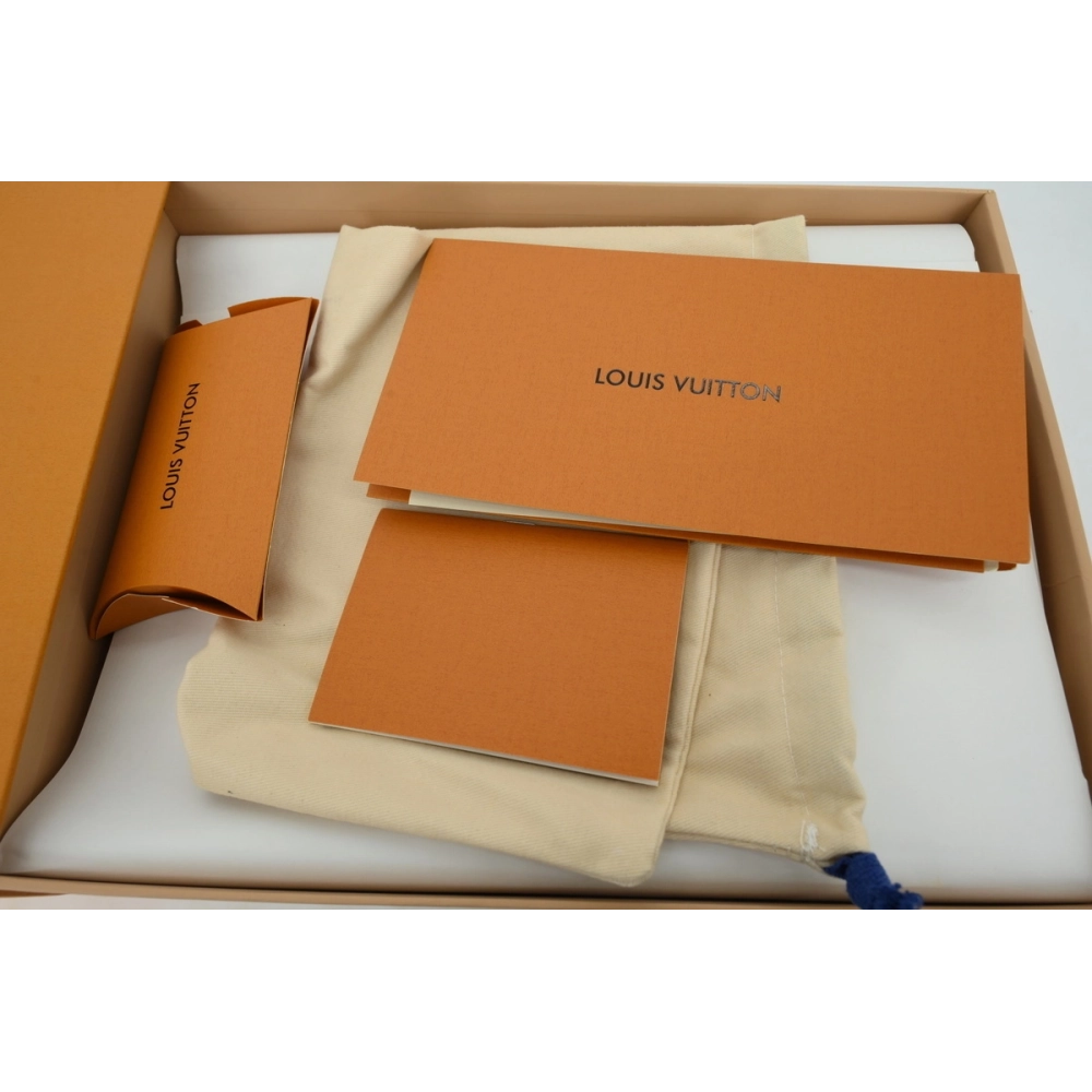 Louis Vuitton Trainer 54 Green Embossed