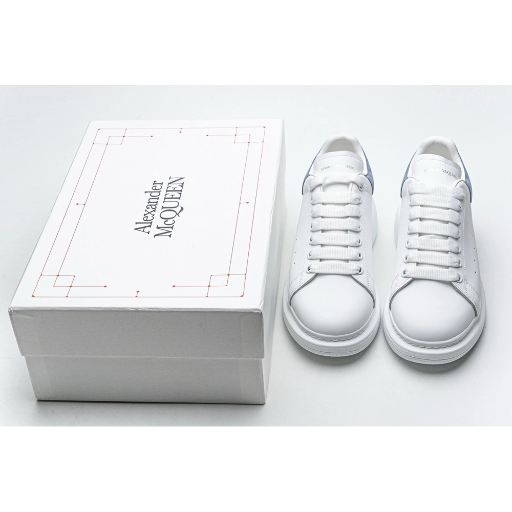 Alexander McQueen Oversized Smog Blue