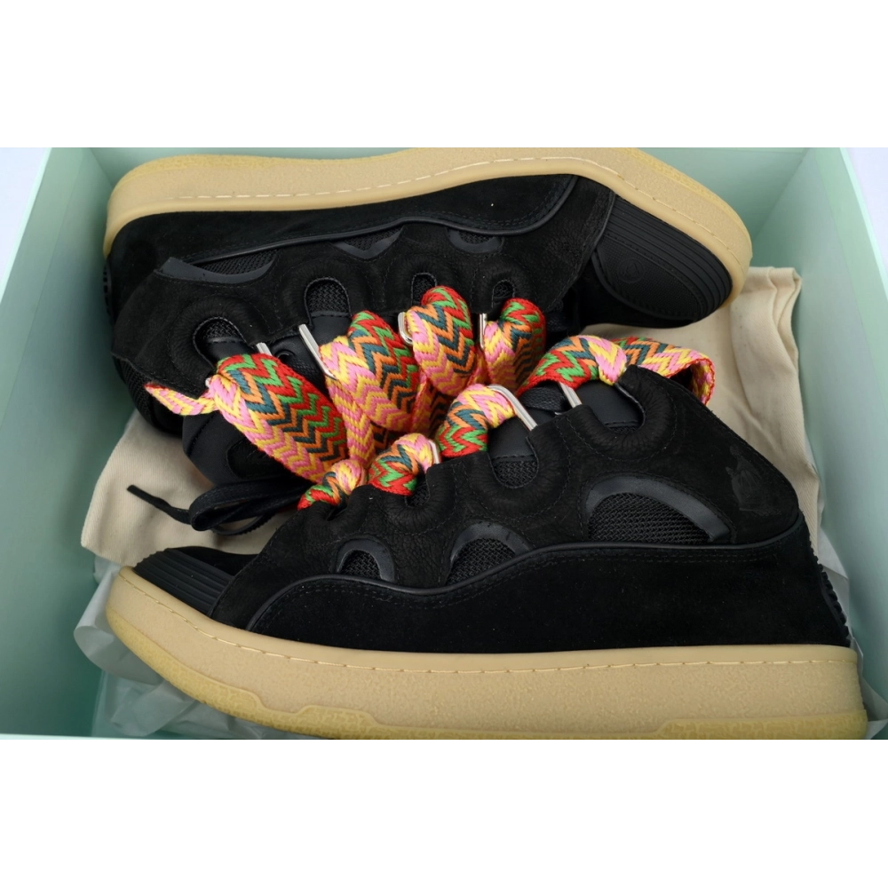 Lanvin Leather Curb Black FM-147446