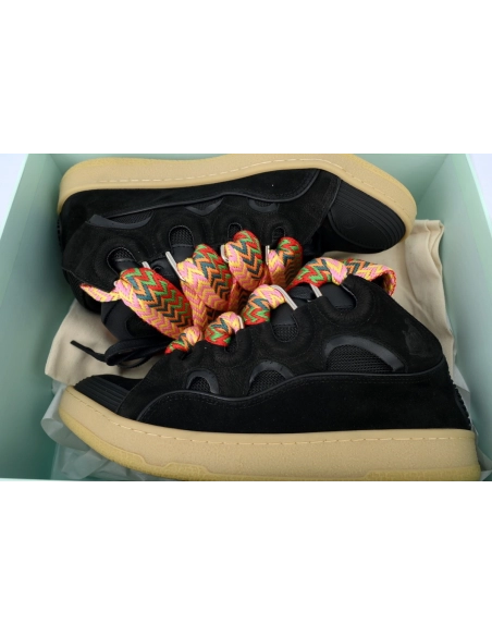 Lanvin Leather Curb Black FM-147446