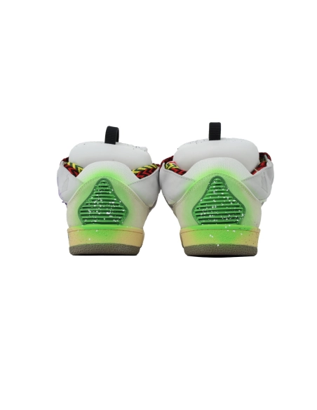 Lanvin Leather Curb x Gallery Dept Paint Drip Optical White