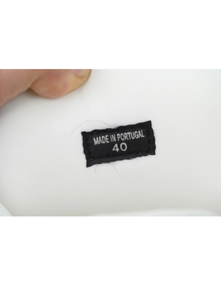 Lanvin Leather Curb x Gallery Dept Paint Drip Optical White