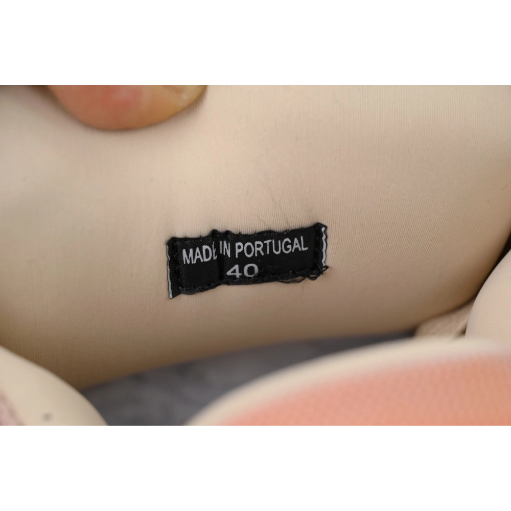 Lanvin Leather Curb x Gallery Dept Sneakers Paint Drip Pale Pink