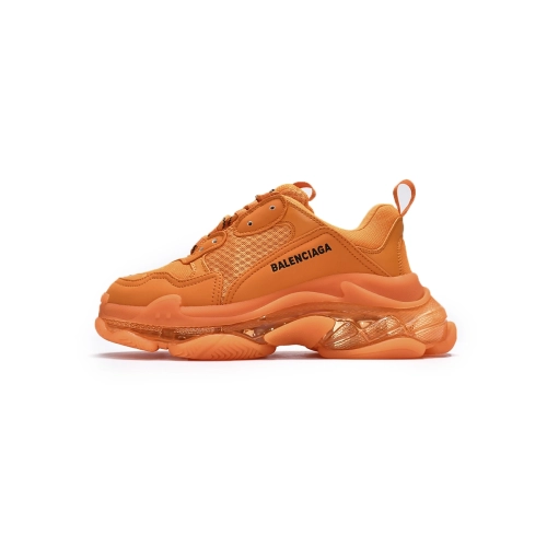 Balenciaga Triple S Clear Sole Orange