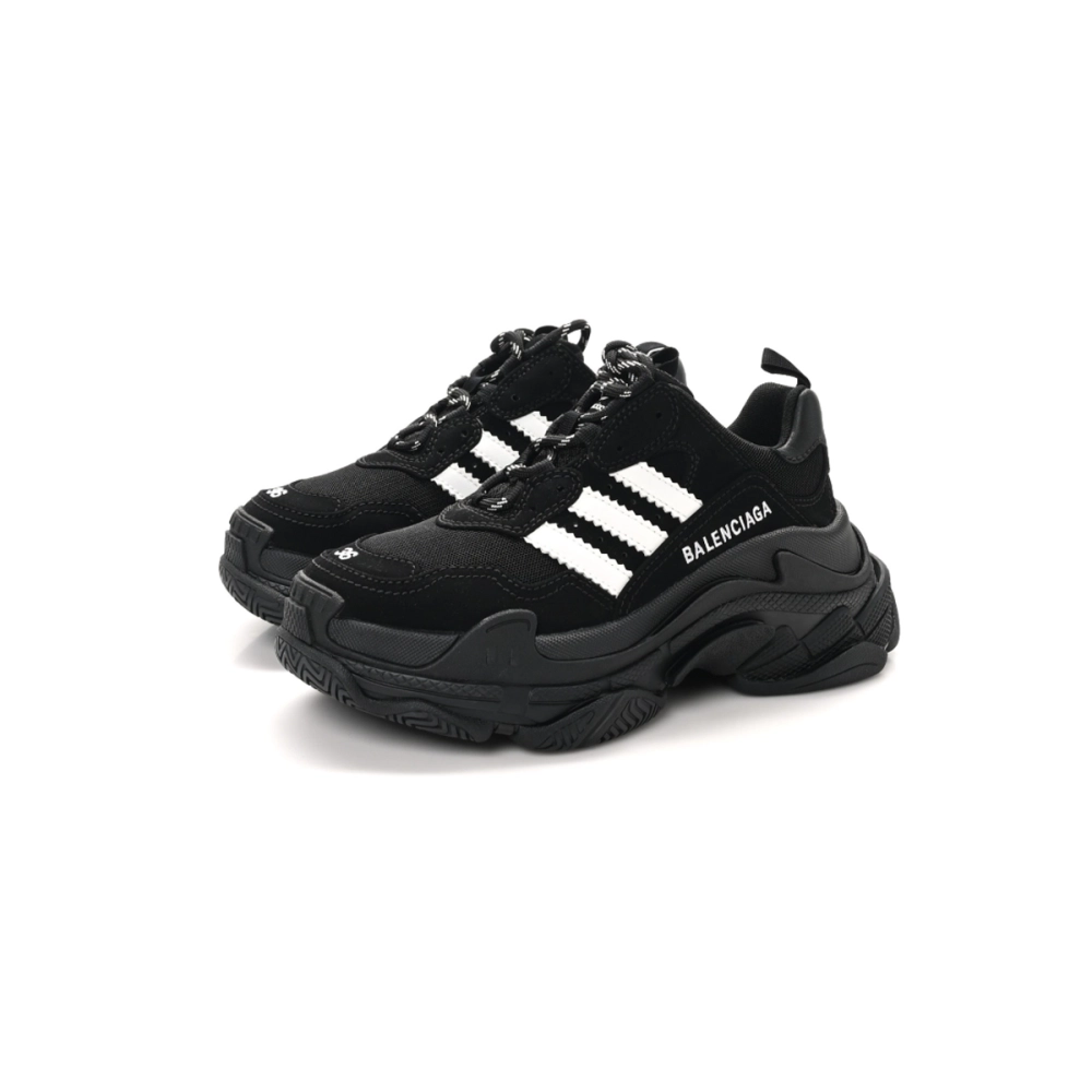 Balenciaga Triple S x Adidas Sneakers Black