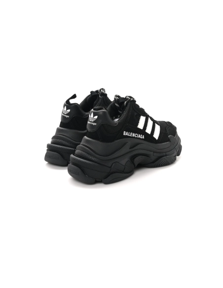 Balenciaga Triple S x Adidas Sneakers Black