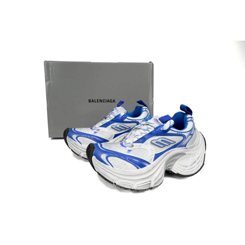 Balenciaga 10XL Sneaker White Blue 784342 W2MV2 1214