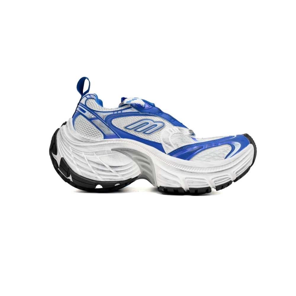 Balenciaga 10XL Sneaker White Blue 784342 W2MV2 1214
