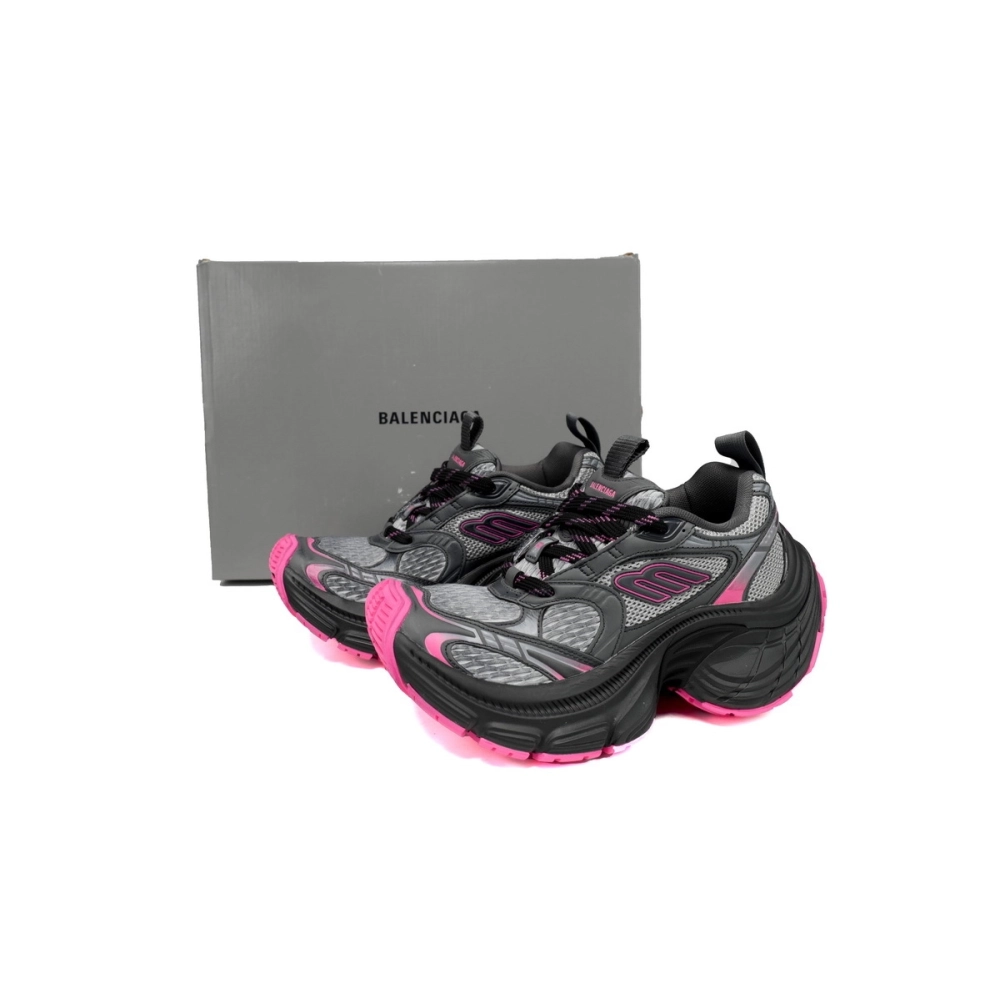 Balenciaga 10XL Sneaker Black Gray Powder 784342 W2MV2 1510
