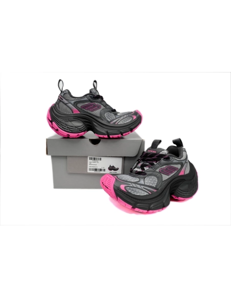Balenciaga 10XL Sneaker Black Gray Powder 784342 W2MV2 1510