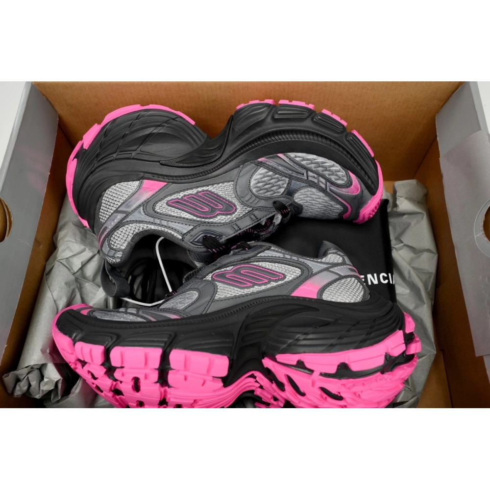 Balenciaga 10XL Sneaker Black Gray Powder 784342 W2MV2 1510