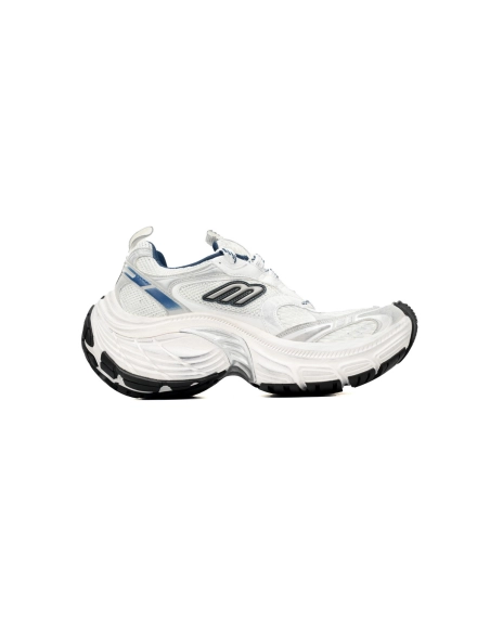 Balenciaga 10XL Sneaker White, Black and Blue 784342 W2MV2 1219