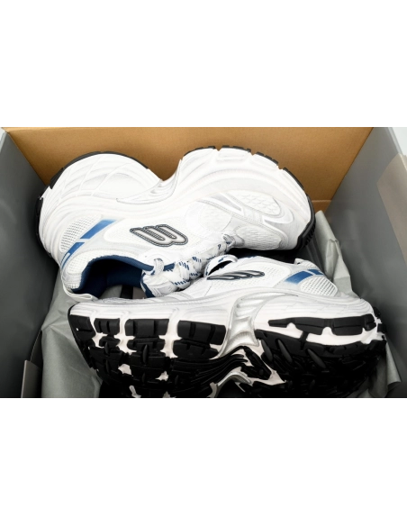 Balenciaga 10XL Sneaker White, Black and Blue 784342 W2MV2 1219