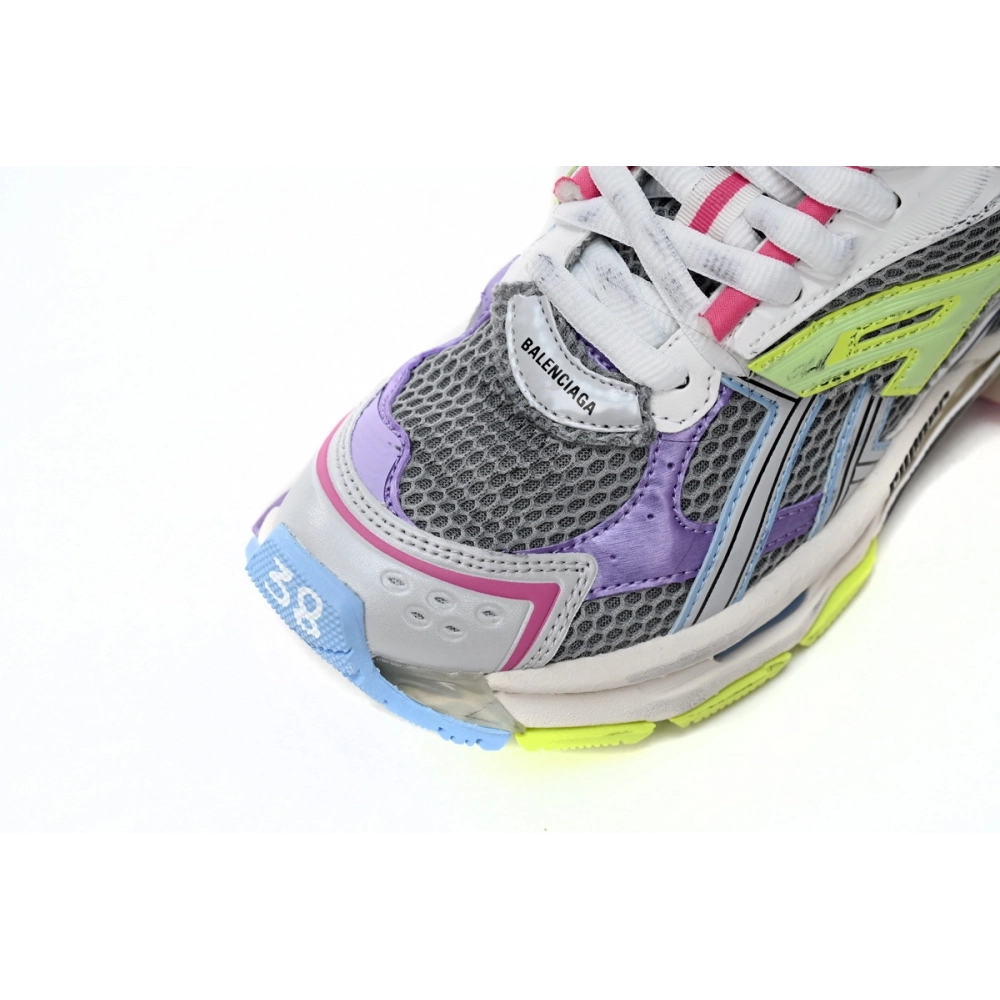Balenciaga Runner Grey/Light Purple/Neon Yellow White 677403W3RBP1745