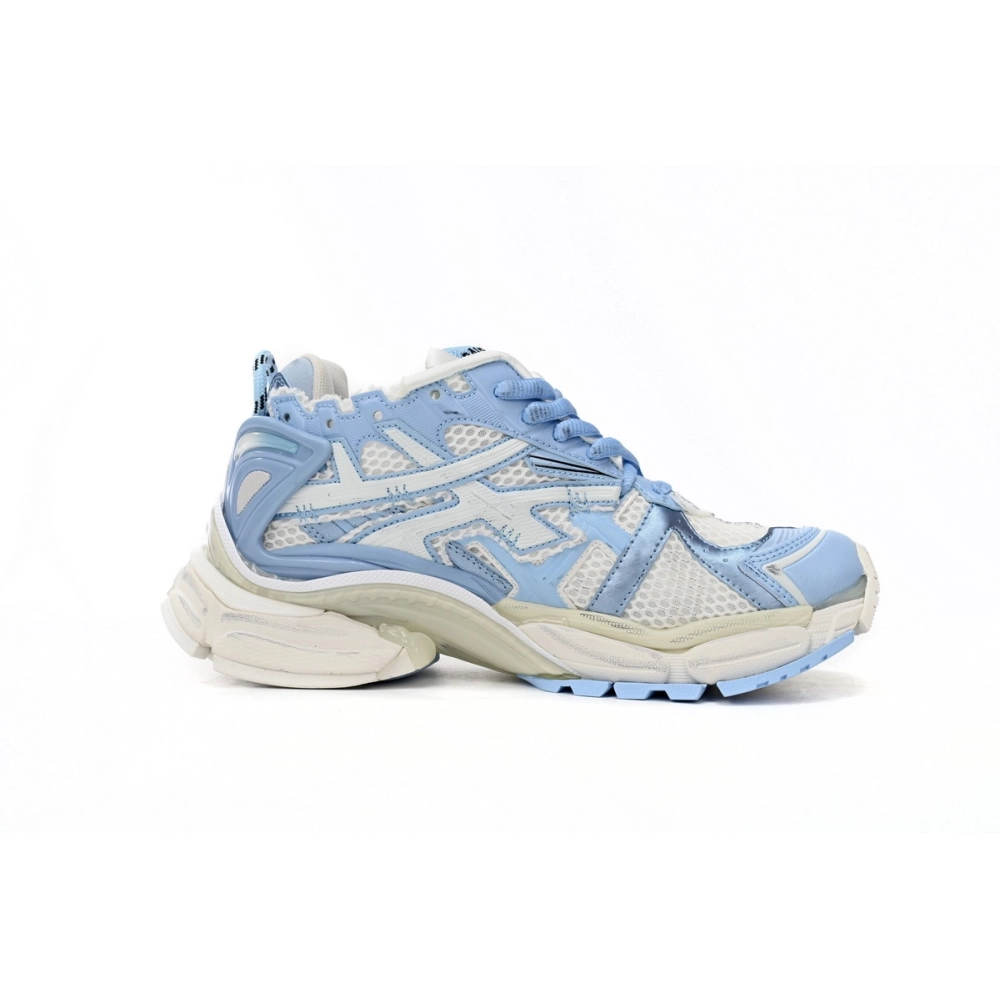 Balenciaga Runner White Light Blue 677402W3RB29744