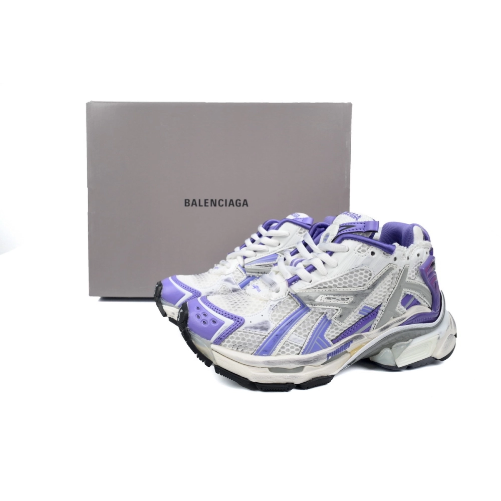 Balenciaga Runner Purple Grey 677402 W3RB3 5901