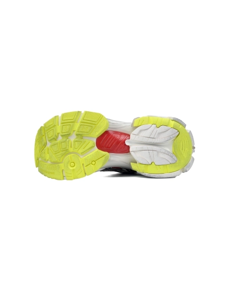 Balenciaga Runner White Black And Red 677402 W3RB2 9167
