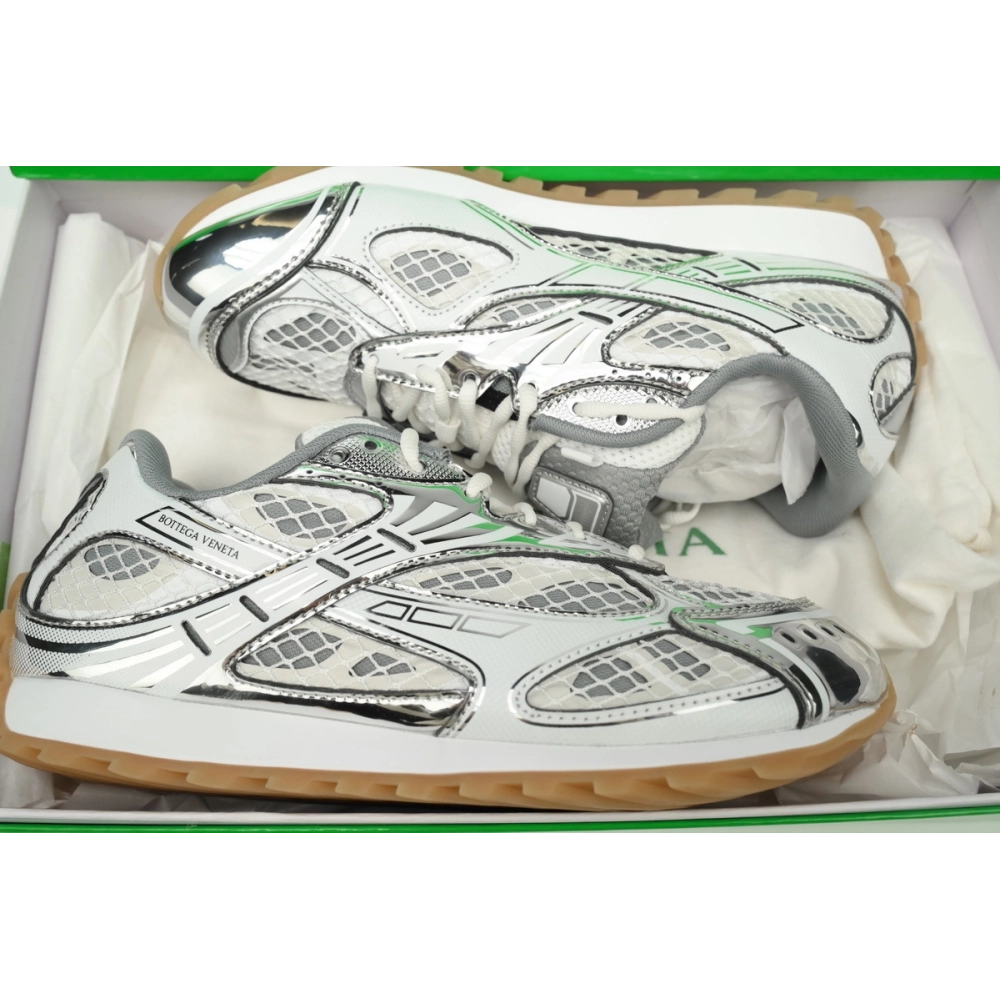 Bottega Veneta Orbit Silver White 741357V2X401425