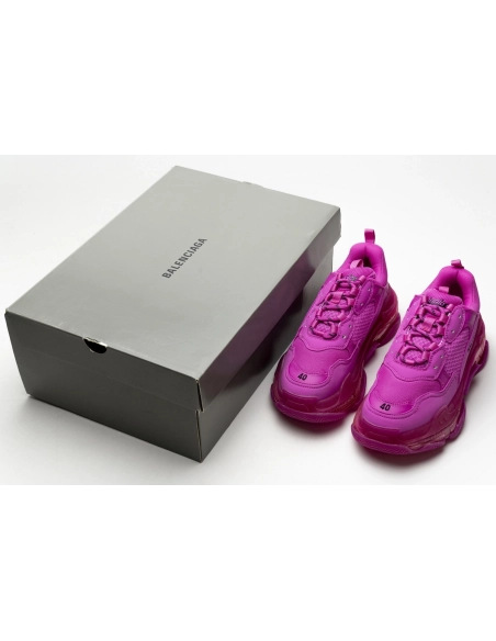 Balenciaga Triple S Plum Red 541624 W09O1 2132
