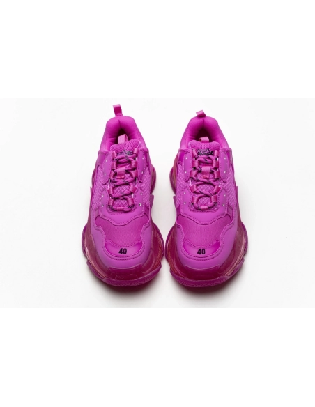 Balenciaga Triple S Plum Red 541624 W09O1 2132