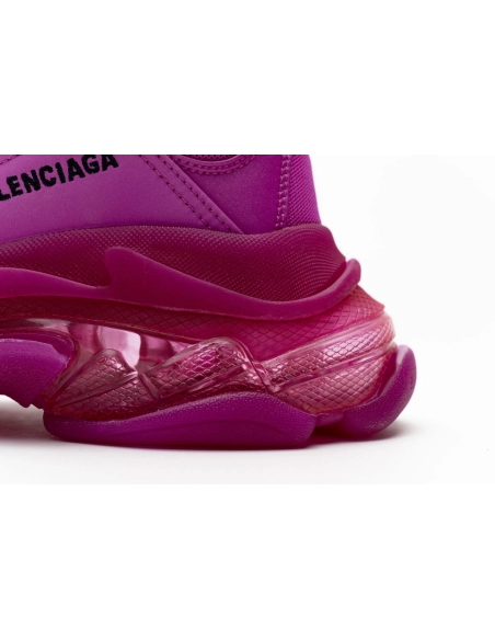 Balenciaga Triple S Plum Red 541624 W09O1 2132