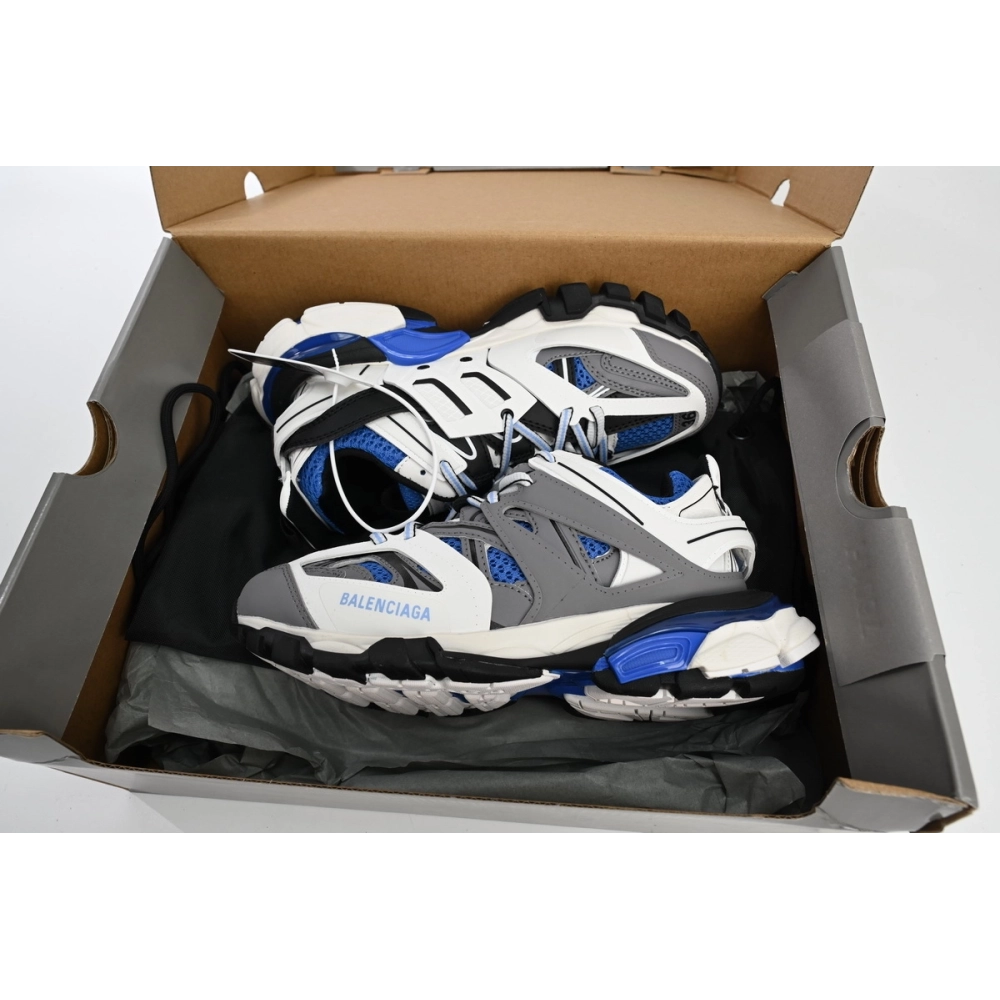 Balenciaga Track Grey White Blue 542436W3SR62501