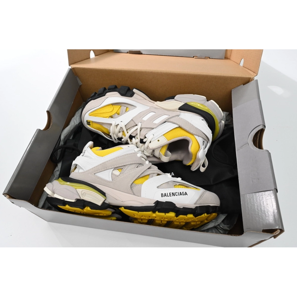 Balenciaga Track Black And Yellow Tail 542436W1ST30258