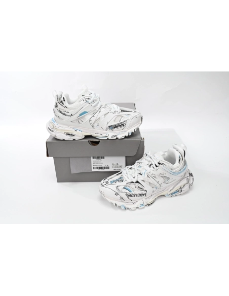 Balenciaga Track Black Graffiti Art 542436 W3SRA 9014